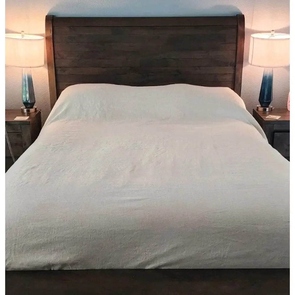 Hotel Collection Linen Beige Full Queen Duvet